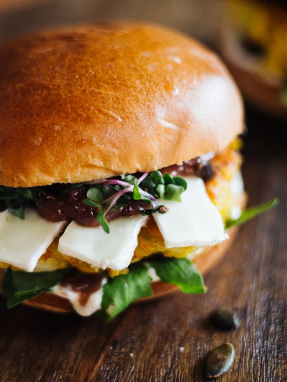 Kürbis-Burger