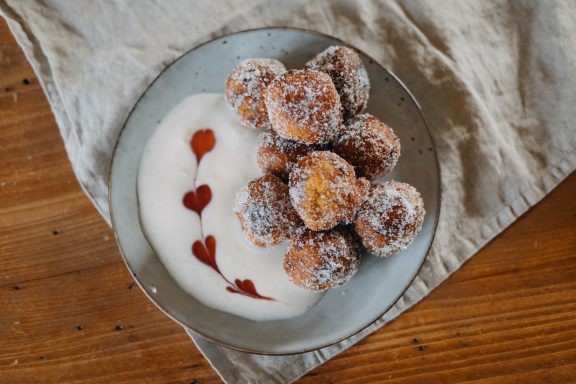 Kürbis-Krapfen