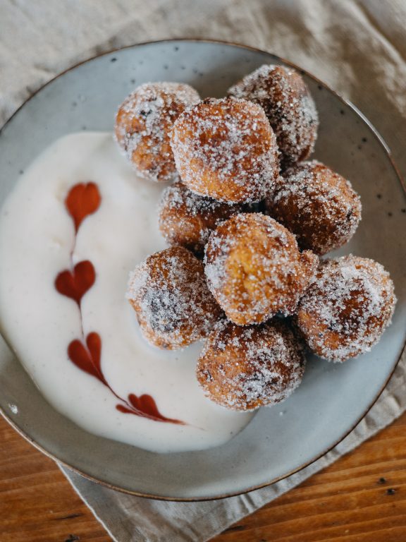 Kürbis-Krapfen