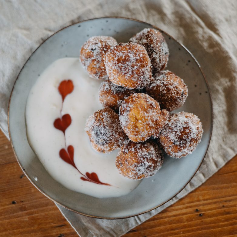 Kürbis-Krapfen